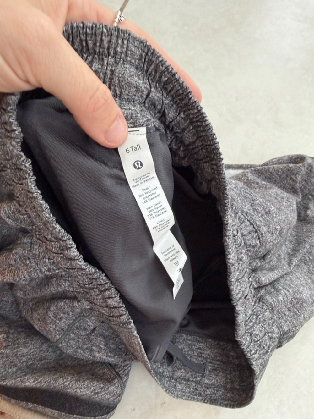 lululemon athletica Gray Running Shorts - Picture 3 of 3